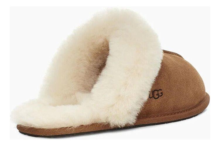 Pantufla UGG Mujer Scuffette II UGCHE Café-7