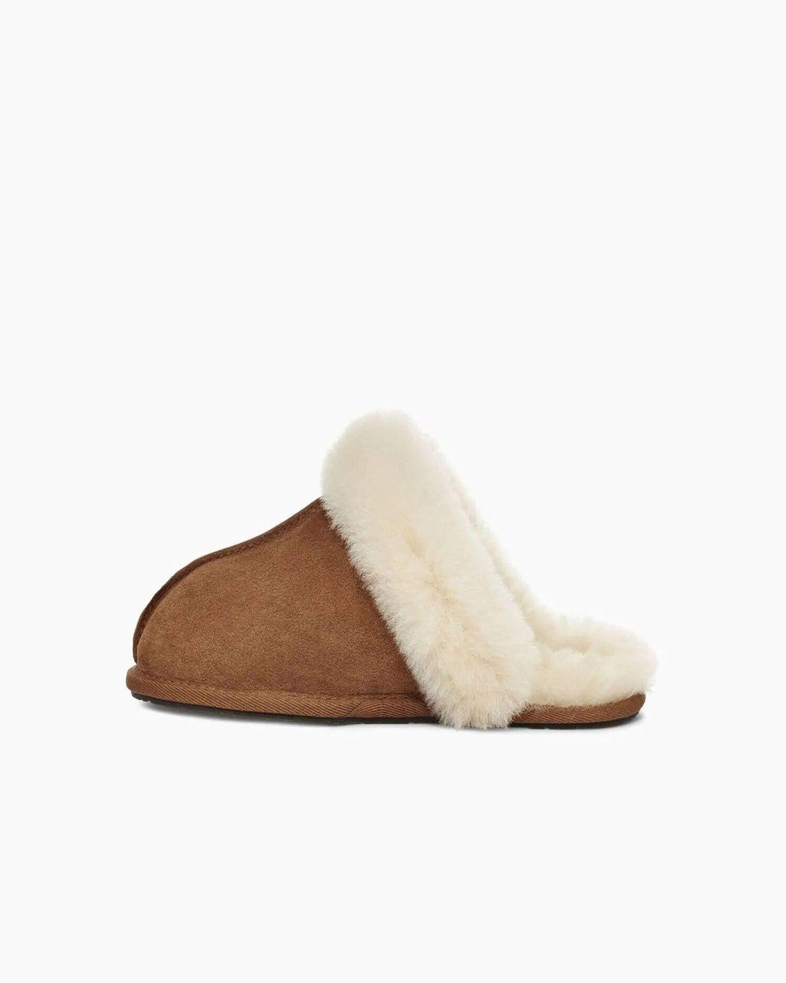 Pantufla UGG Mujer Scuffette II UGCHE Café-3