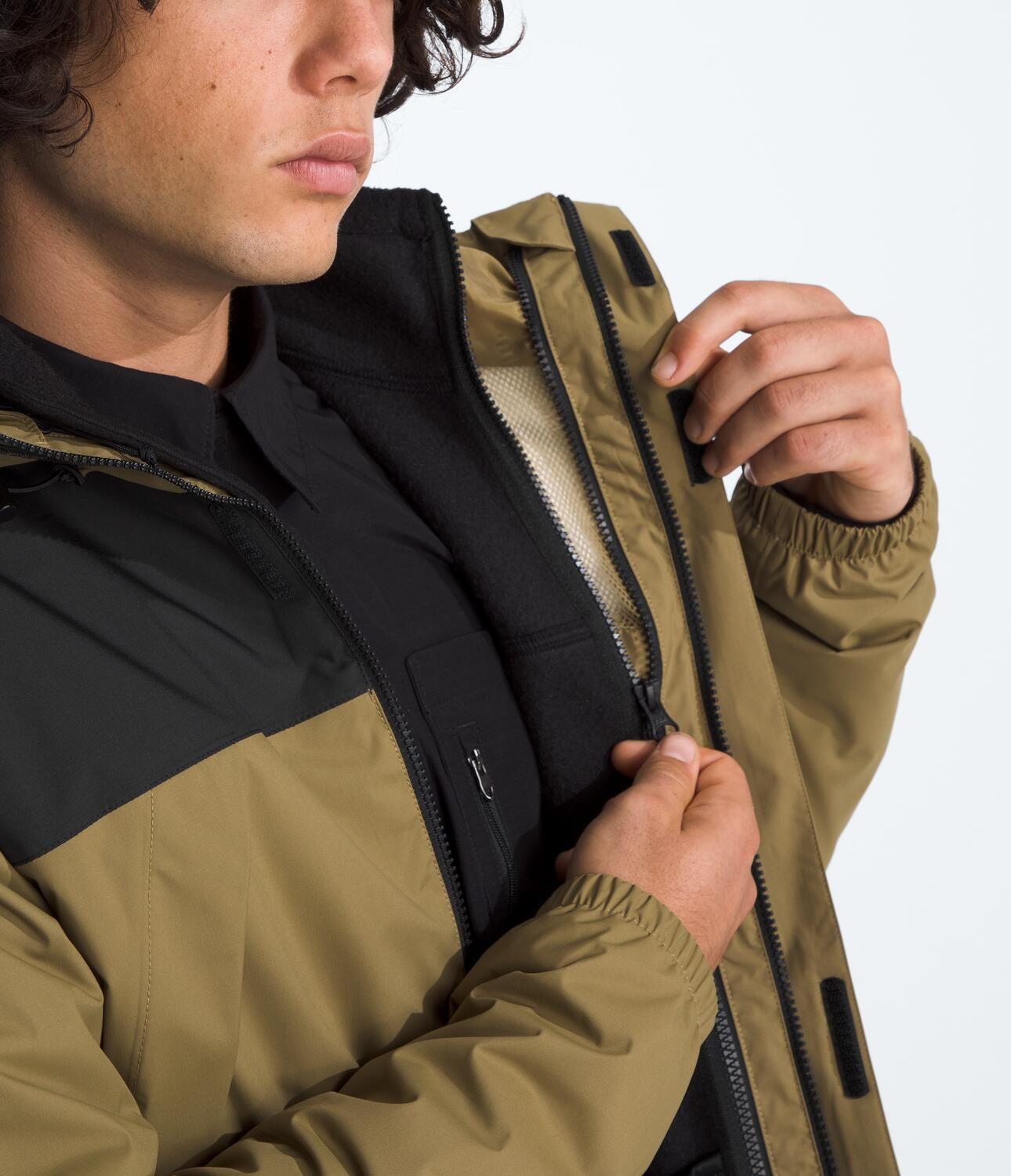 Chaqueta 3 En 1 Antora Triclimate Hombre Café Claro-7