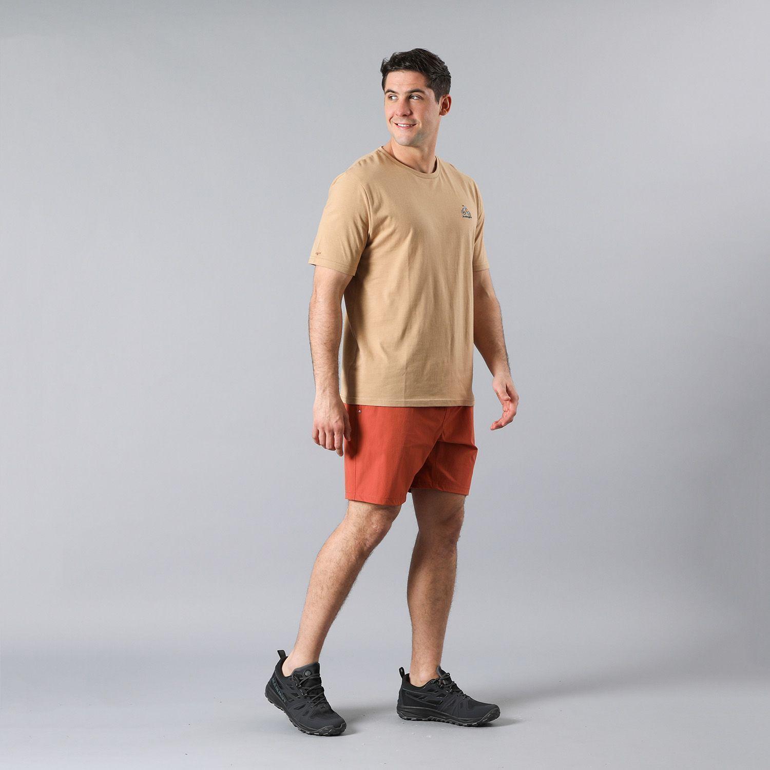 Polera Andesgear Hombre Icono Beige-2