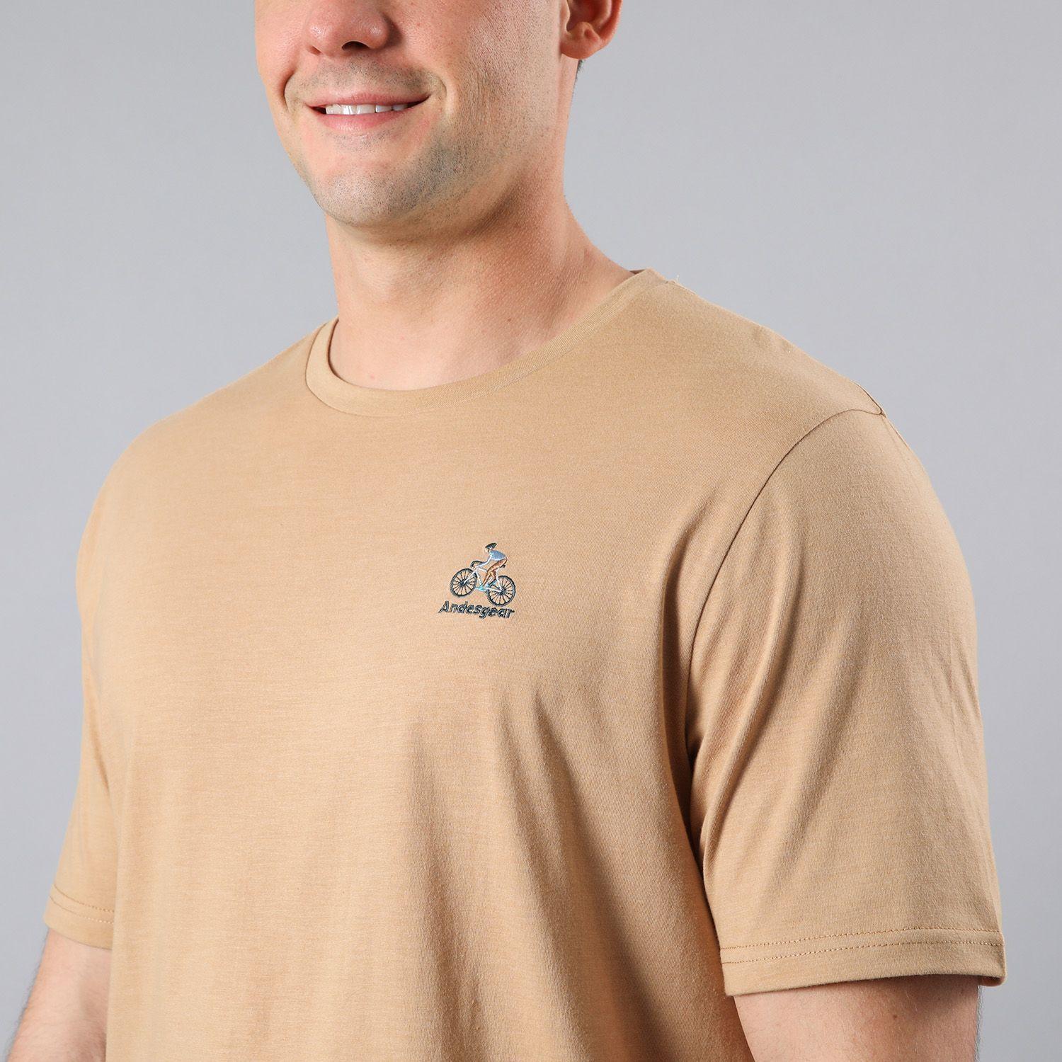 Polera Andesgear Hombre Icono Beige-3