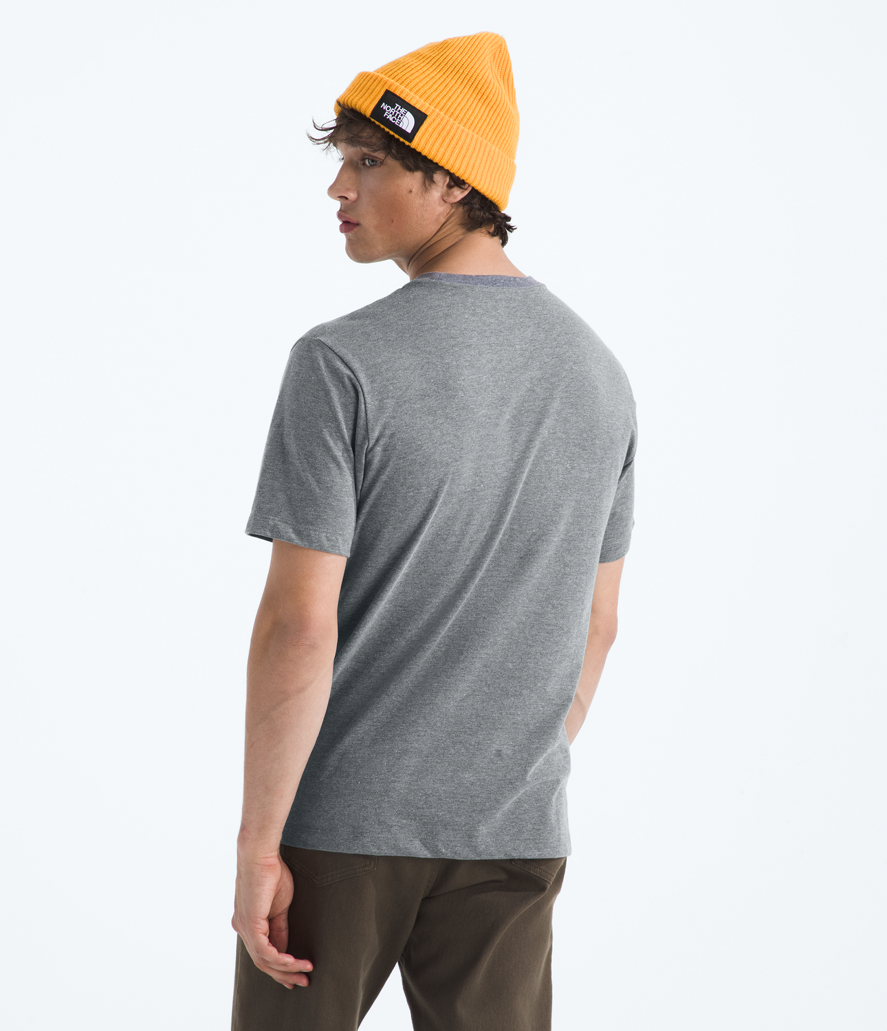 Polera Evo Emb Short Sleeve Tee Hombre Gris-1