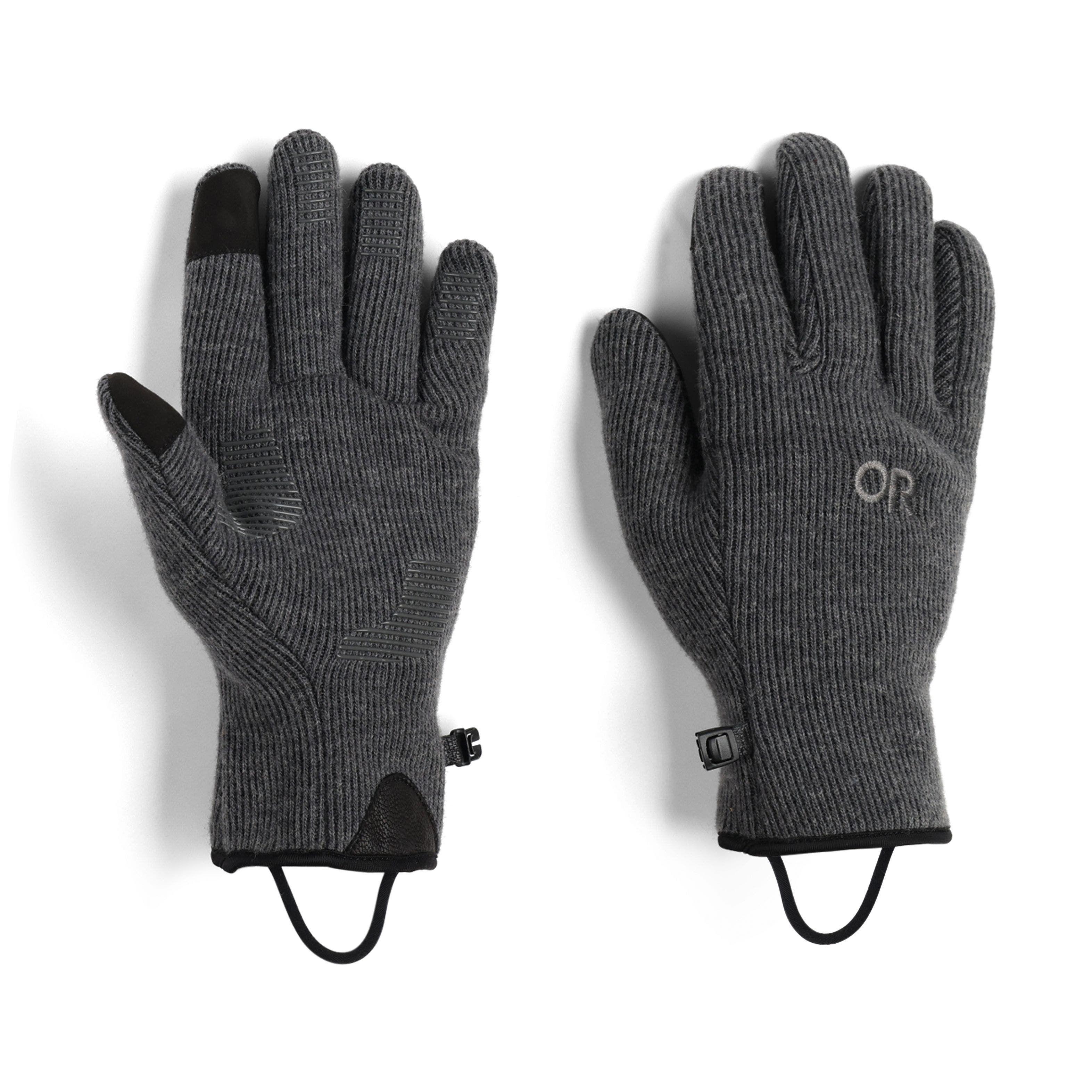 Guantes Outdoor Research Hombre Flurry Gris-1