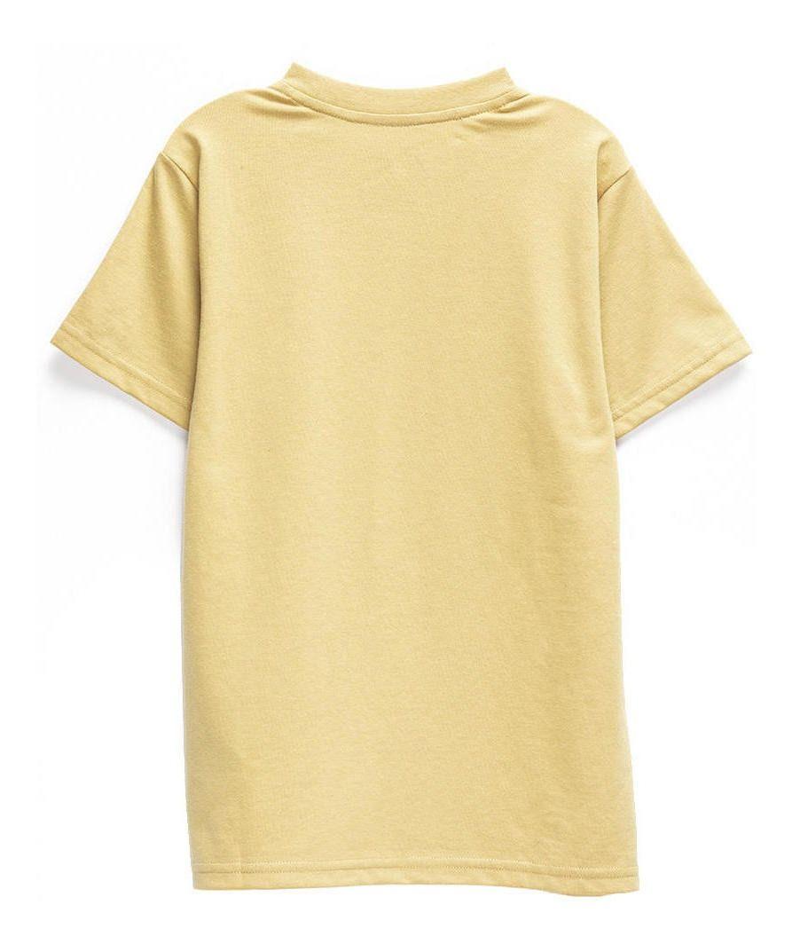 Polera Andesgear Niño Paisaje Mostaza Mostaza-4