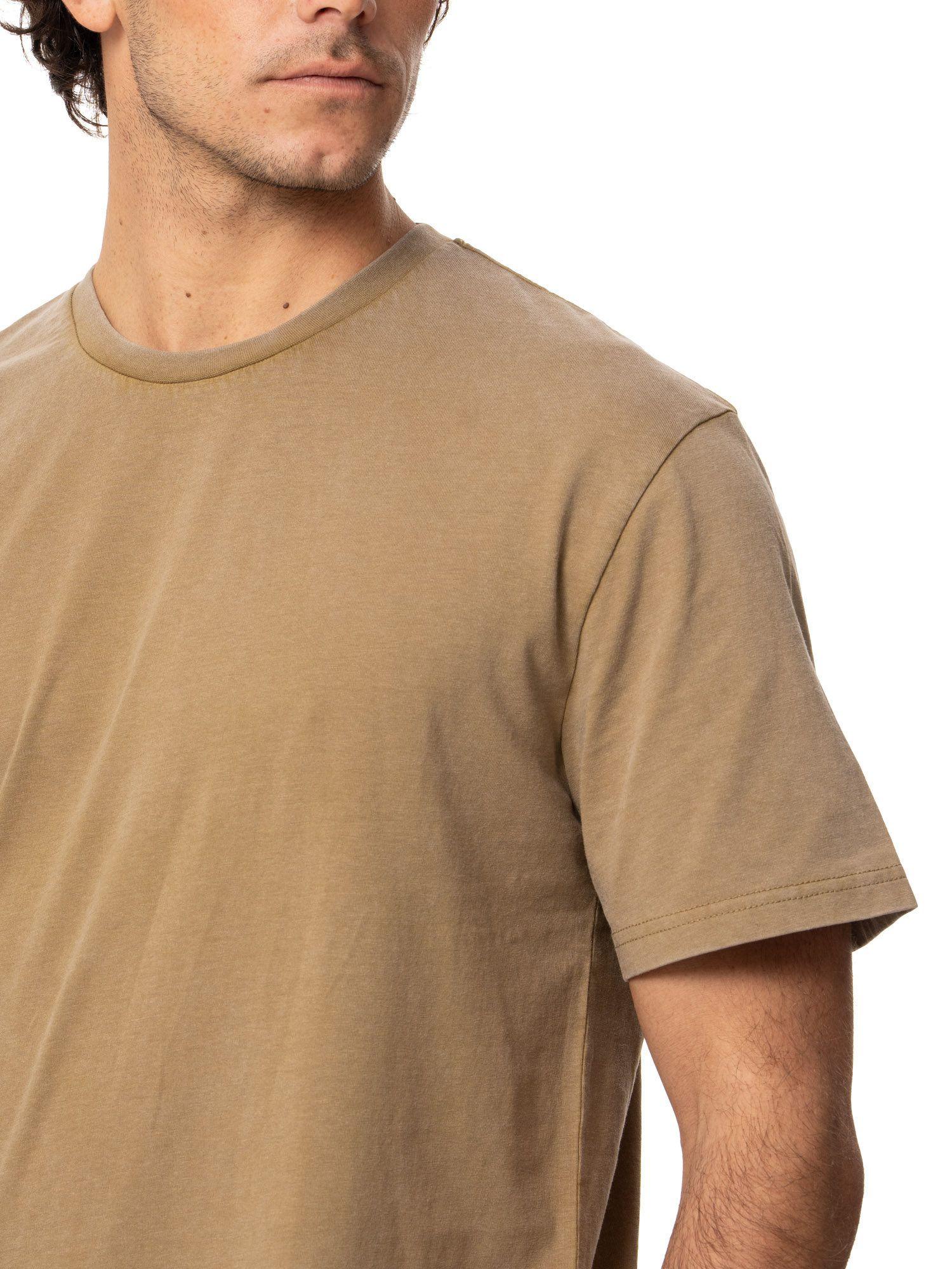 Polera Kivül Hombre Parche Café-4