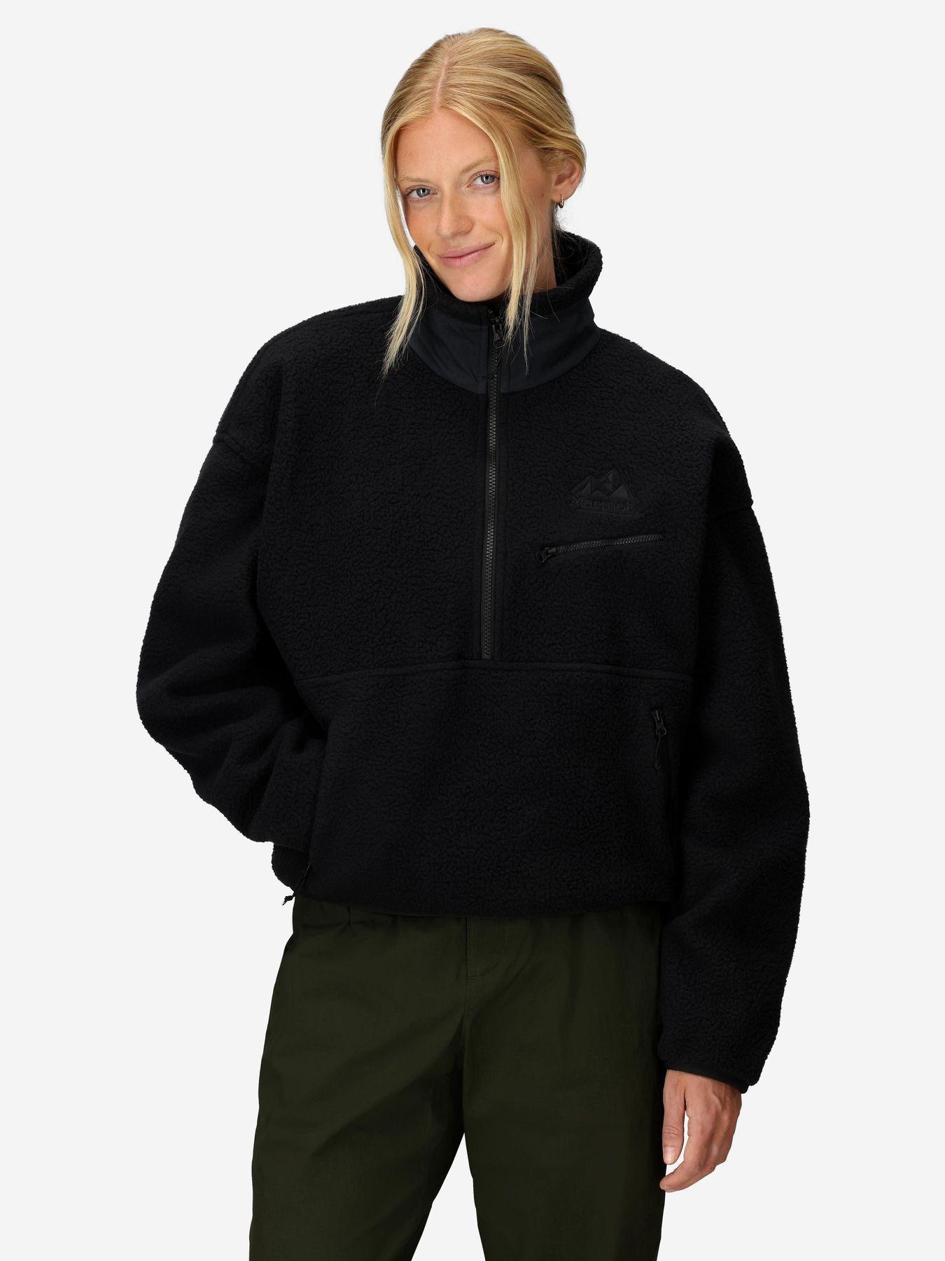 Polar Marmot Mujer 94 Eco Recycled Fleece Negro-0