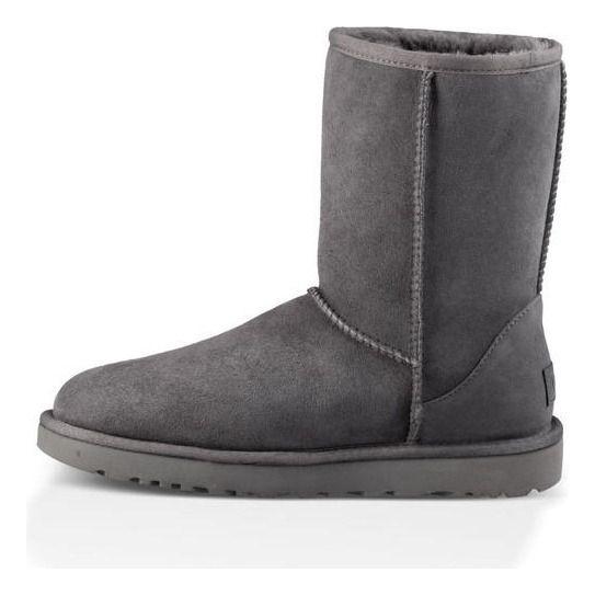 Bota UGG Mujer Classic Short Ii Gris-2