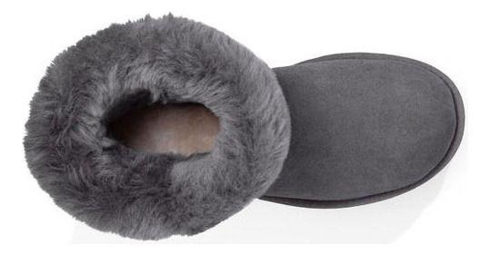 Bota UGG Mujer Classic Short Ii Gris-4
