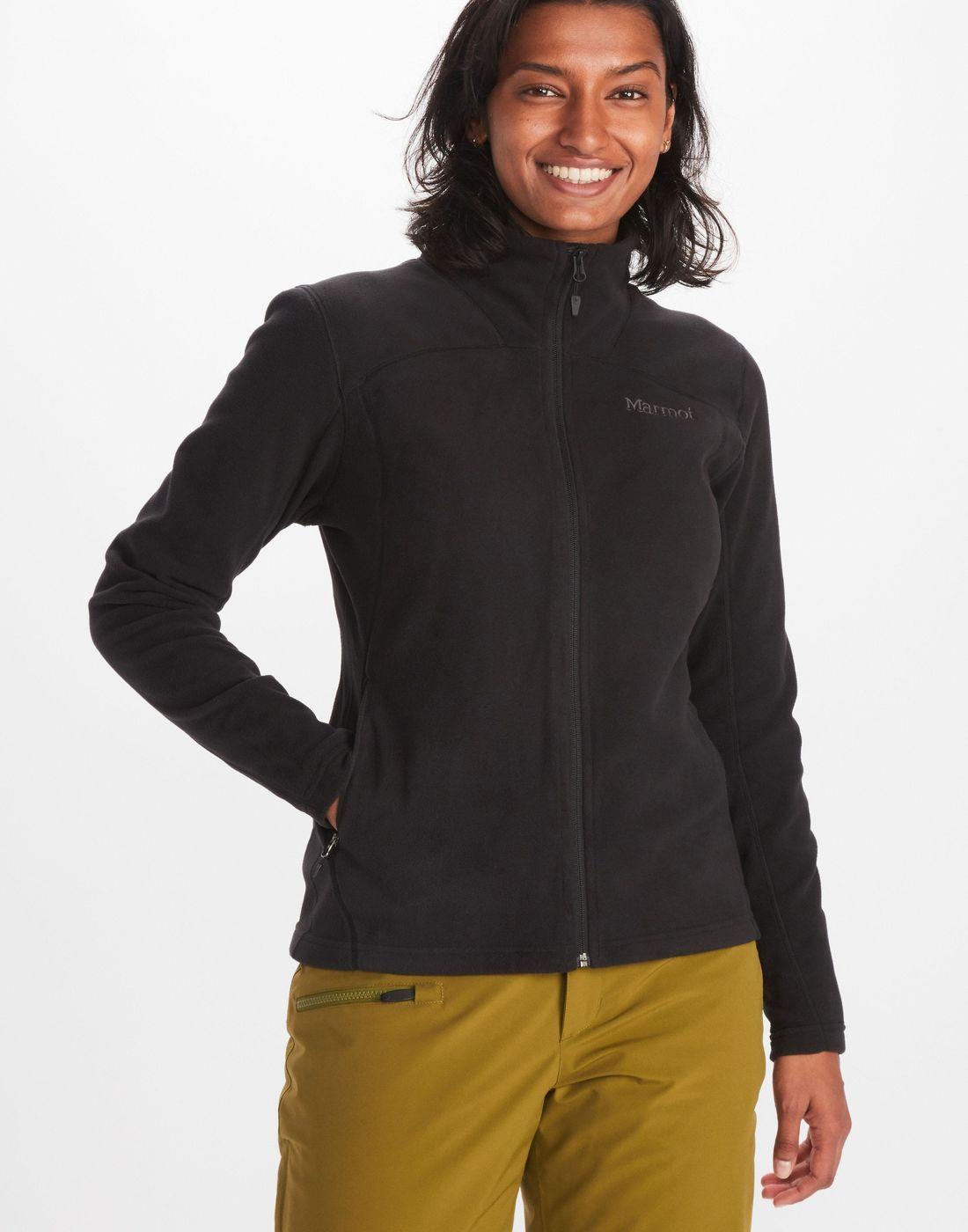 Polar Marmot Mujer Reactor Polartec® Jacket Negro-0