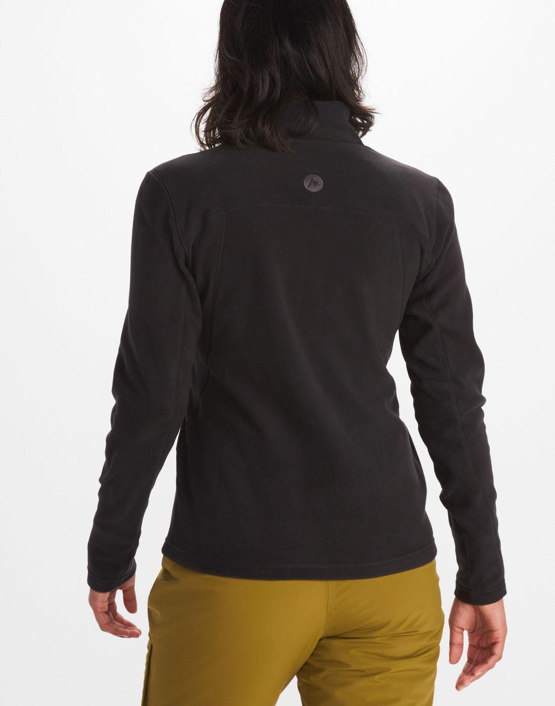 Polar Marmot Mujer Reactor Polartec® Jacket Negro-1