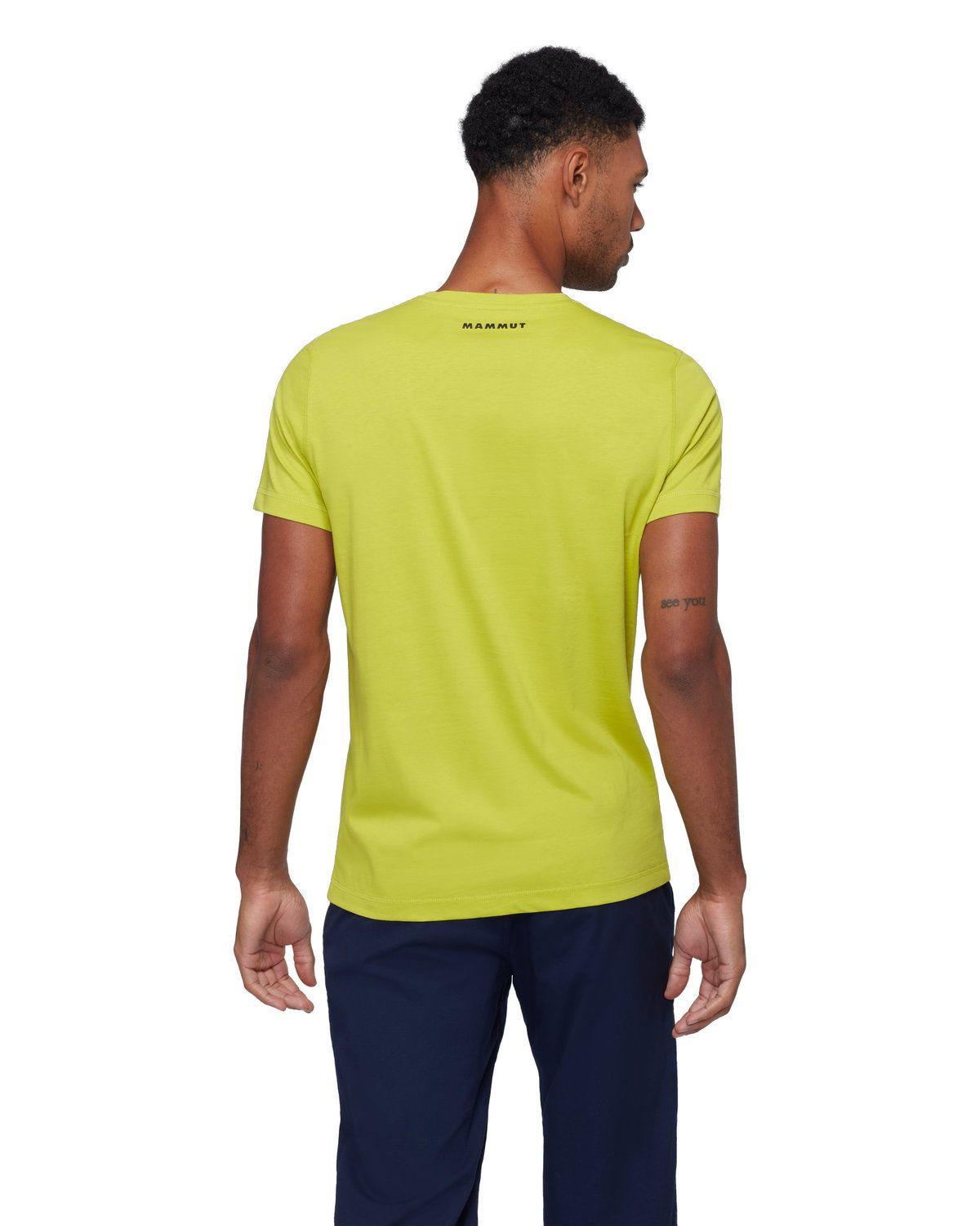 Polera Mammut Hombre Core Logo Amarillo-2