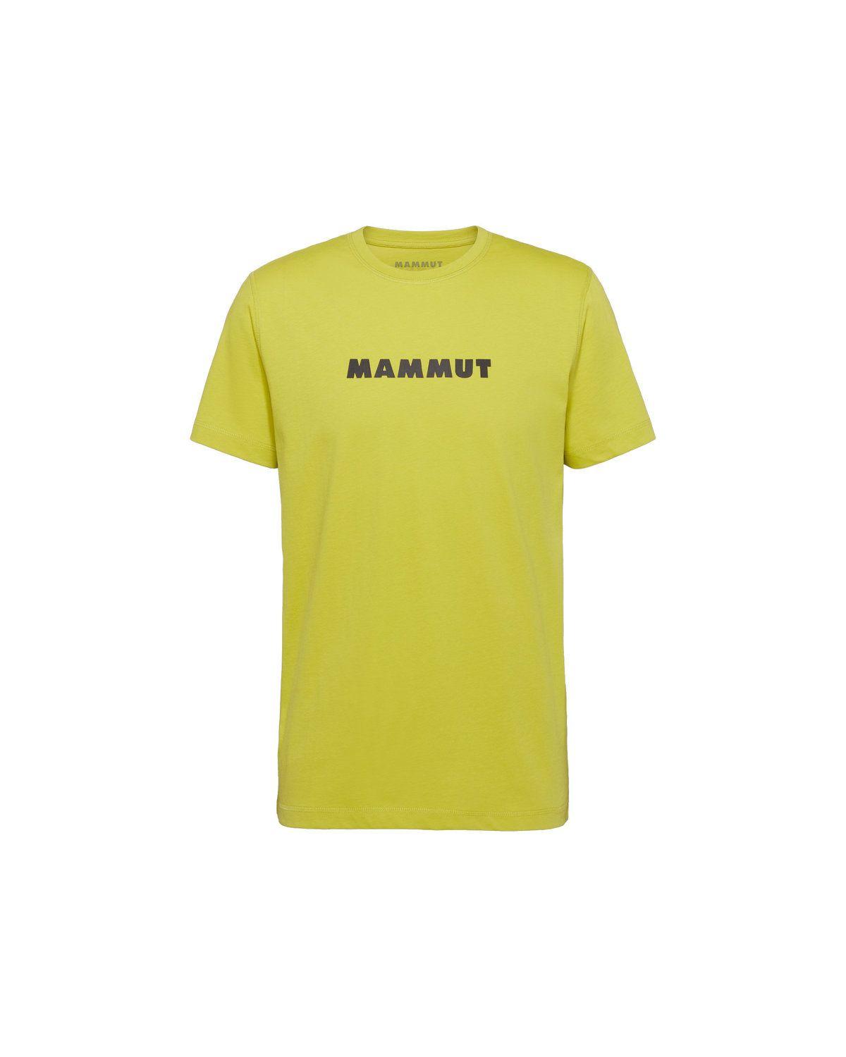 Polera Mammut Hombre Core Logo Amarillo-4
