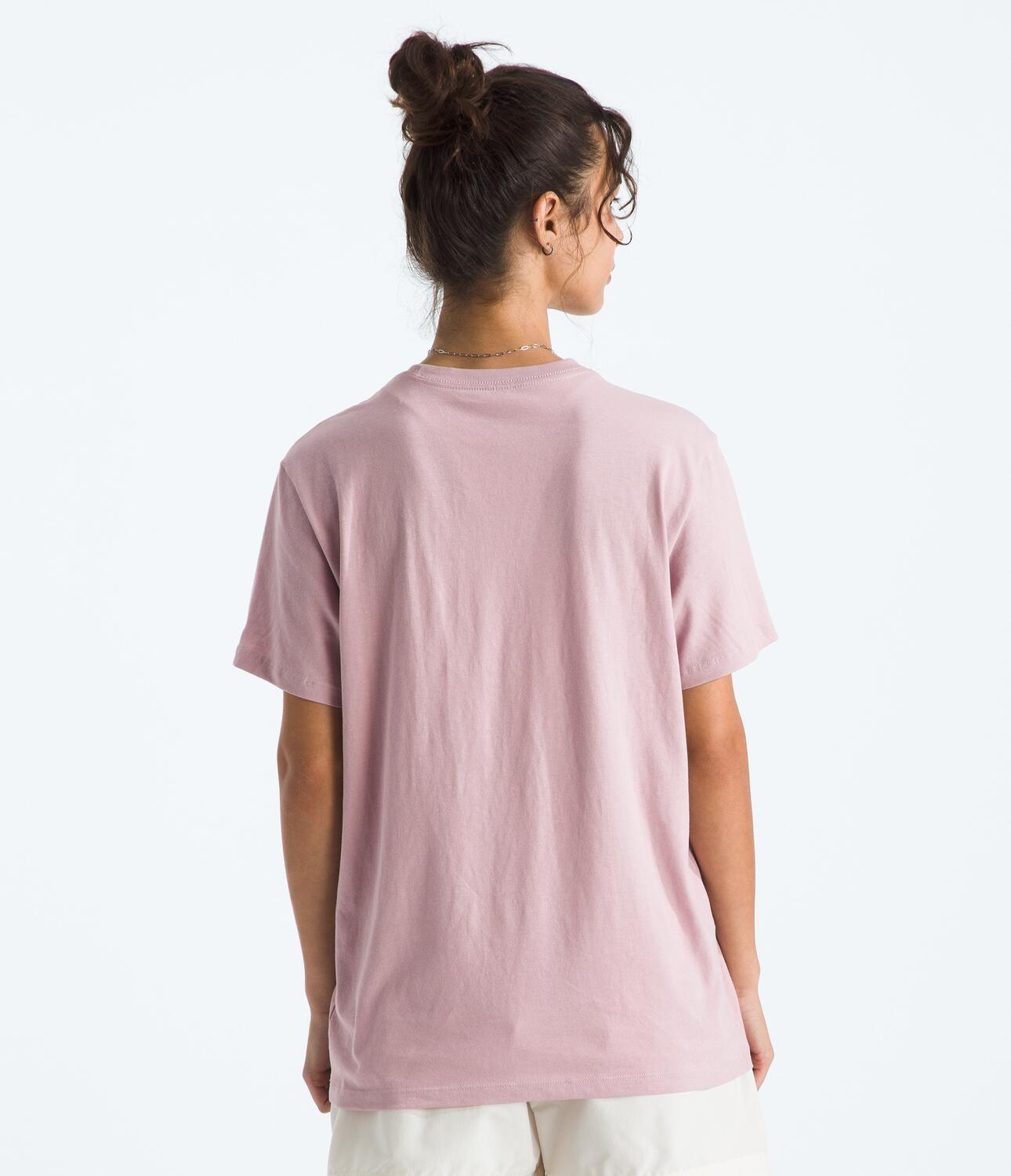 Polera Evo Emb Relaxed Short Sleeve Tee Mujer Rosado-2