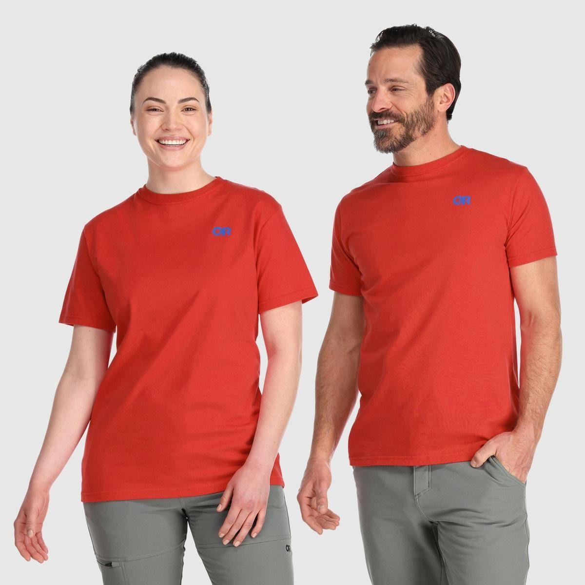 Polera Outdoor Research Unisex Advocate Rojo-2