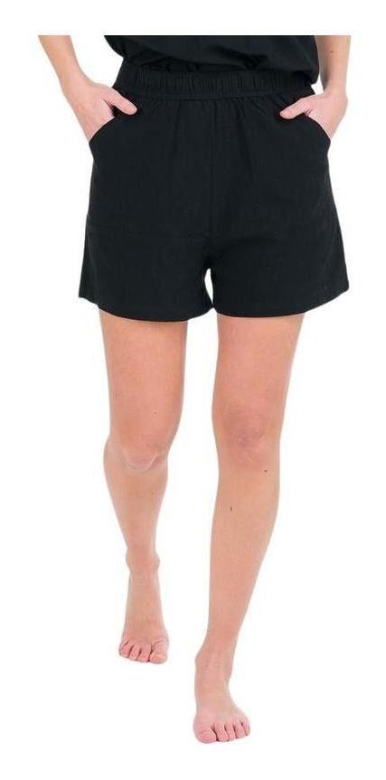 Short Kivül Mujer Vodak Negro-0