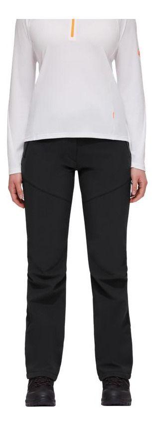 Pantalon Mammut Mujer Winter Hiking So Negro-0