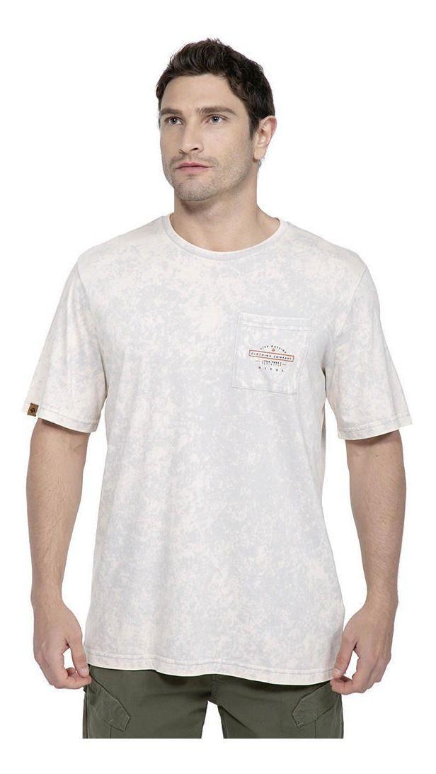 Polera Kivül Hombre Brinko Lavada Beige-0