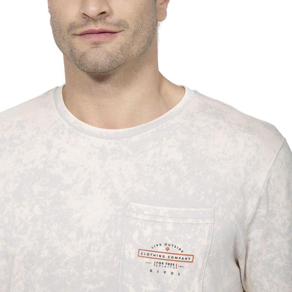 Polera Kivül Hombre Brinko Lavada Beige-3