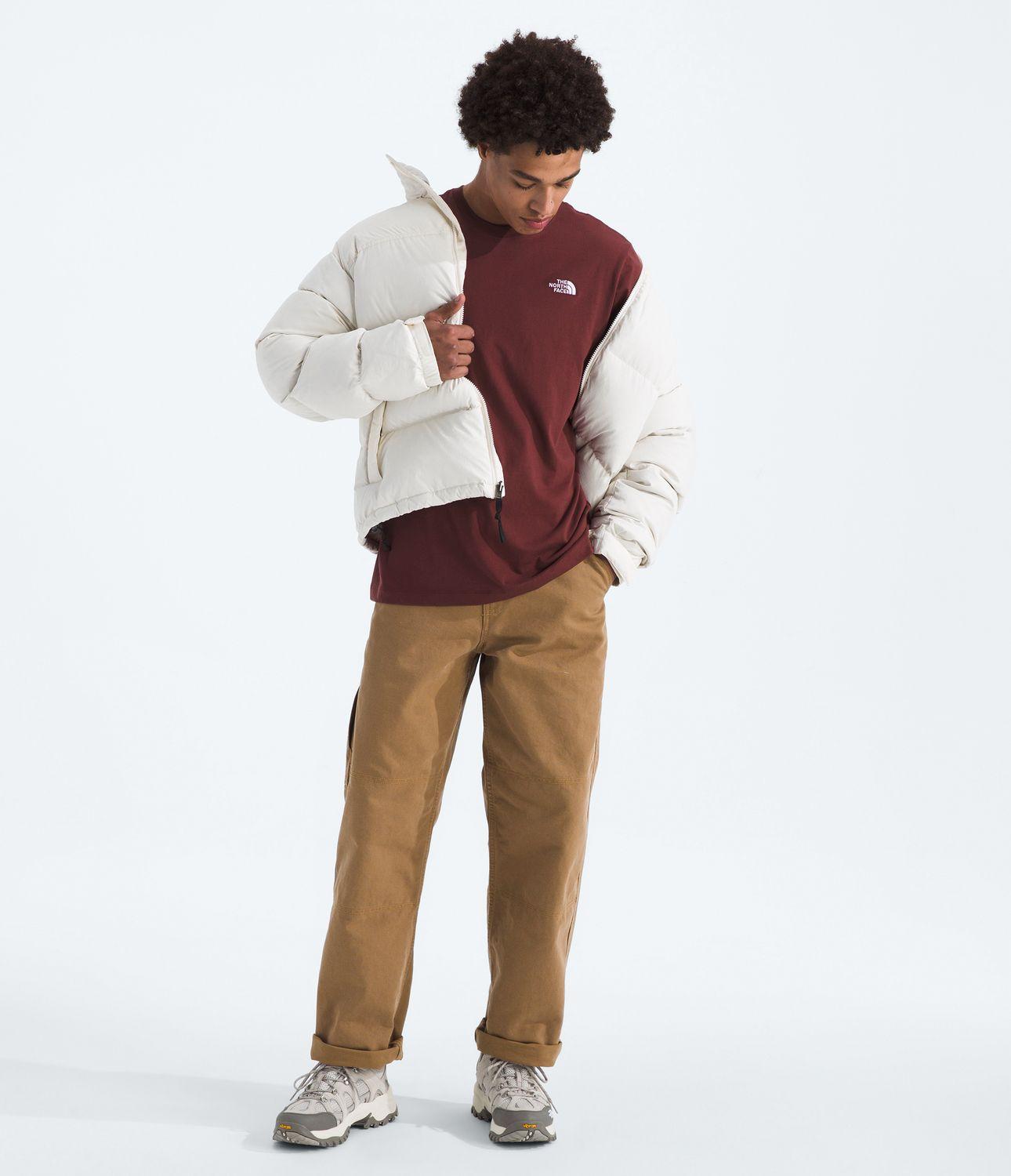 Polera Evo Emb Short Sleeve Tee Hombre Burdeo-2