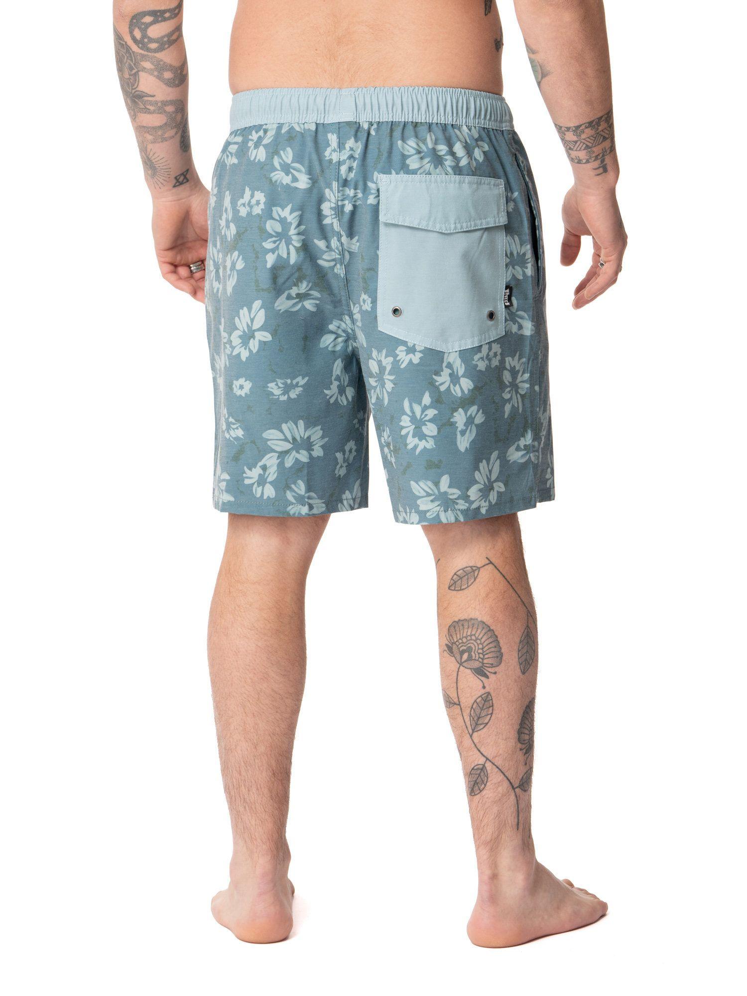 Traje De Baño Stoked Hombre Duna Azul claro-2
