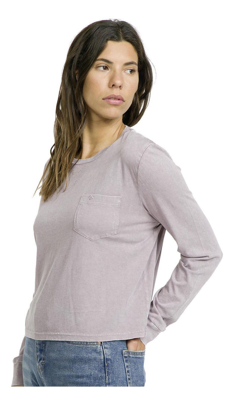 Polera Kivül Mujer Femenino Dink Lavada Lila-1