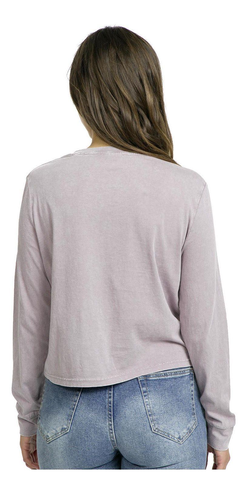 Polera Kivül Mujer Femenino Dink Lavada Lila-2