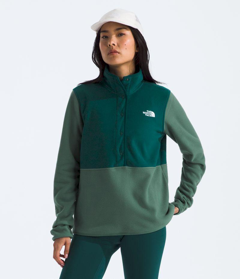Polar The North Face Mujer Glacier 45689 Snap Verde-0