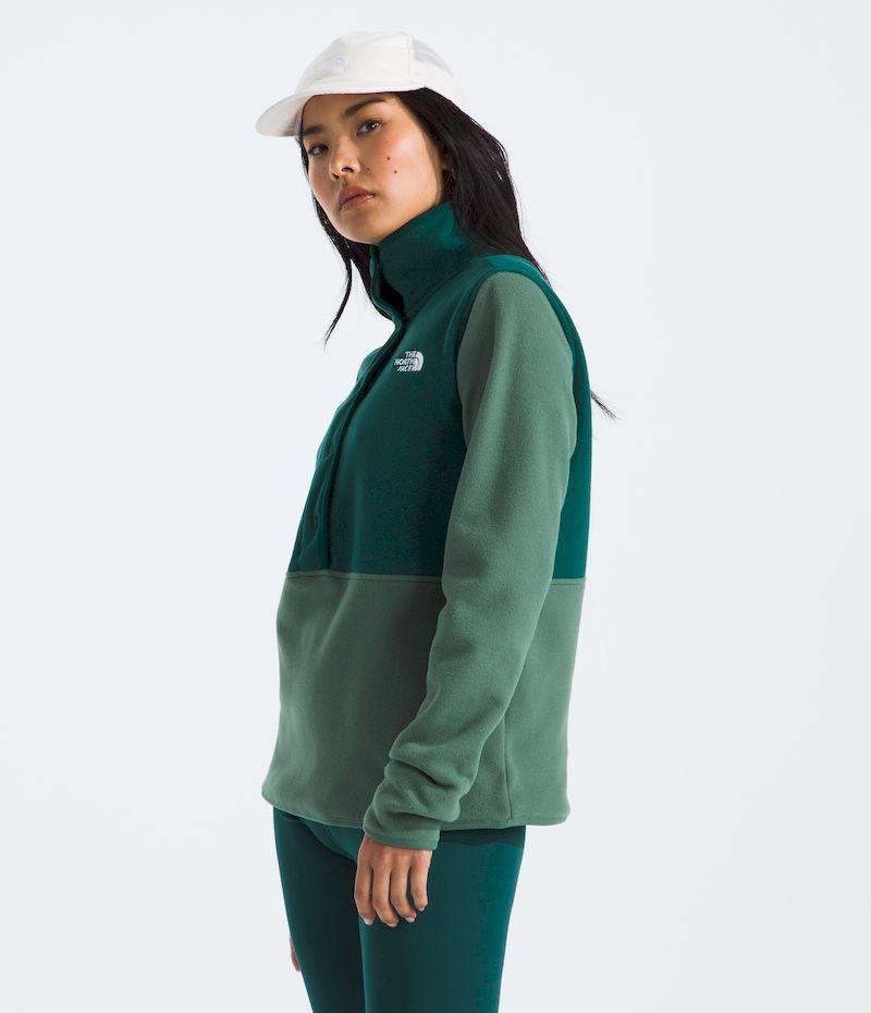 Polar The North Face Mujer Glacier 45689 Snap Verde-3