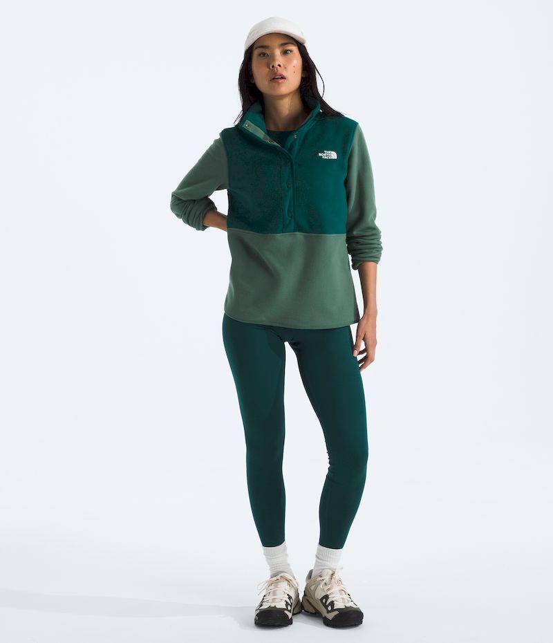 Polar The North Face Mujer Glacier 45689 Snap Verde-4