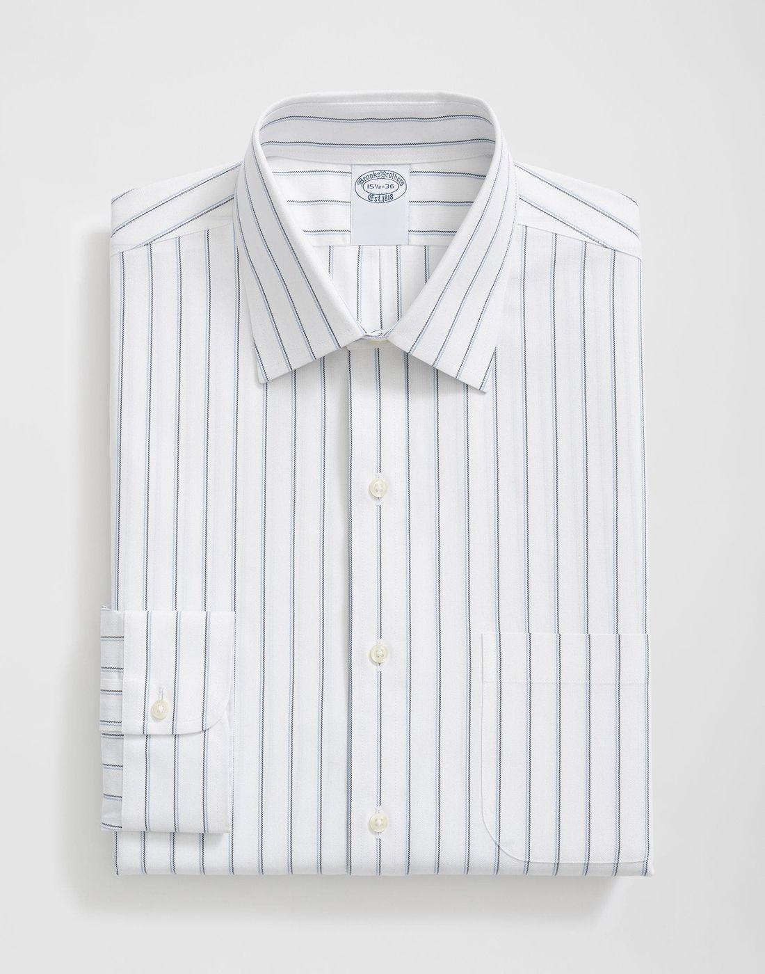 Camisa Brooks Brothers Hombre Ds Ni Shb Ain Reg Azul-2