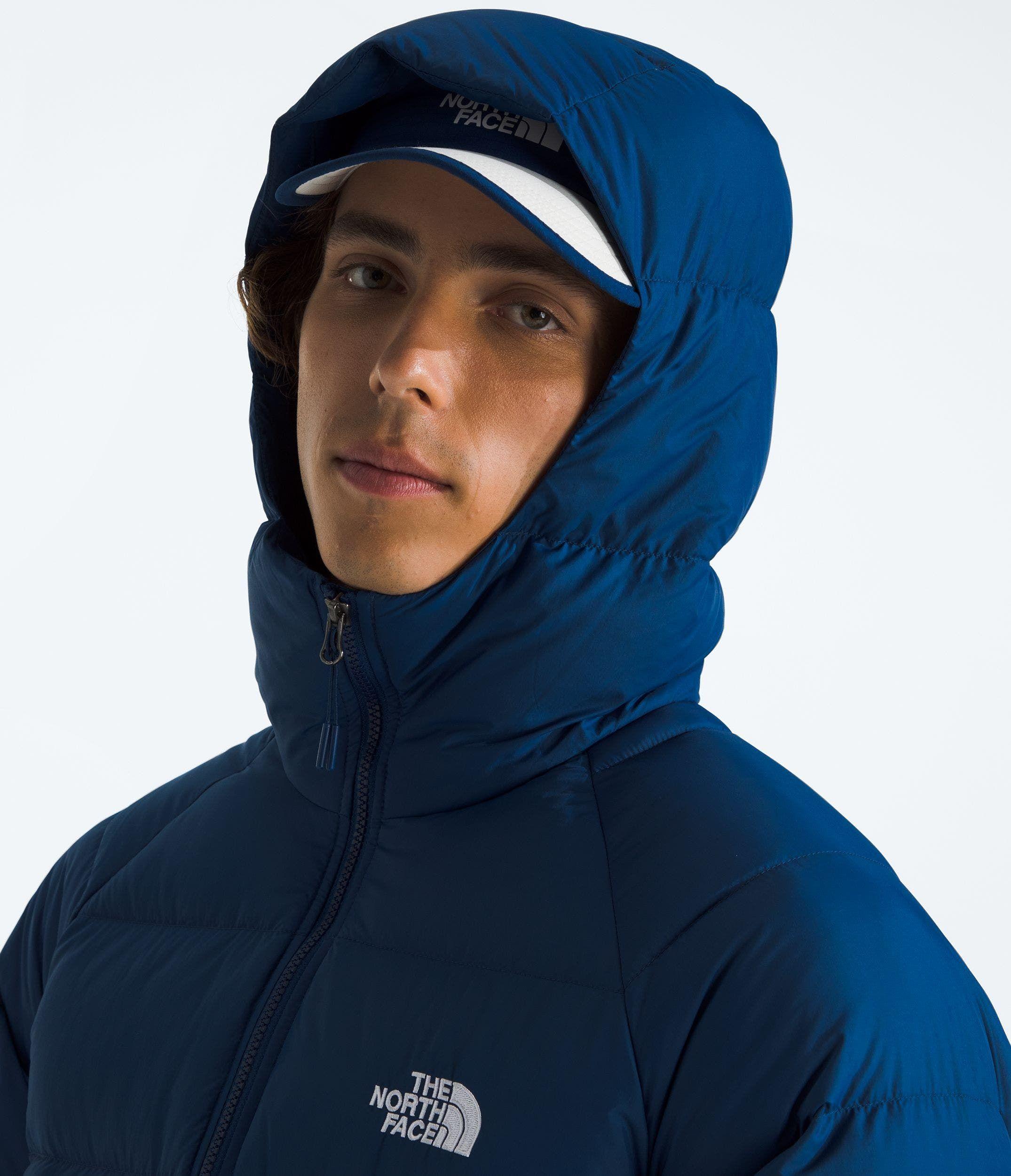 Chaqueta TNF Hombre De Pluma Hydrenalite Hoodie Azul-6