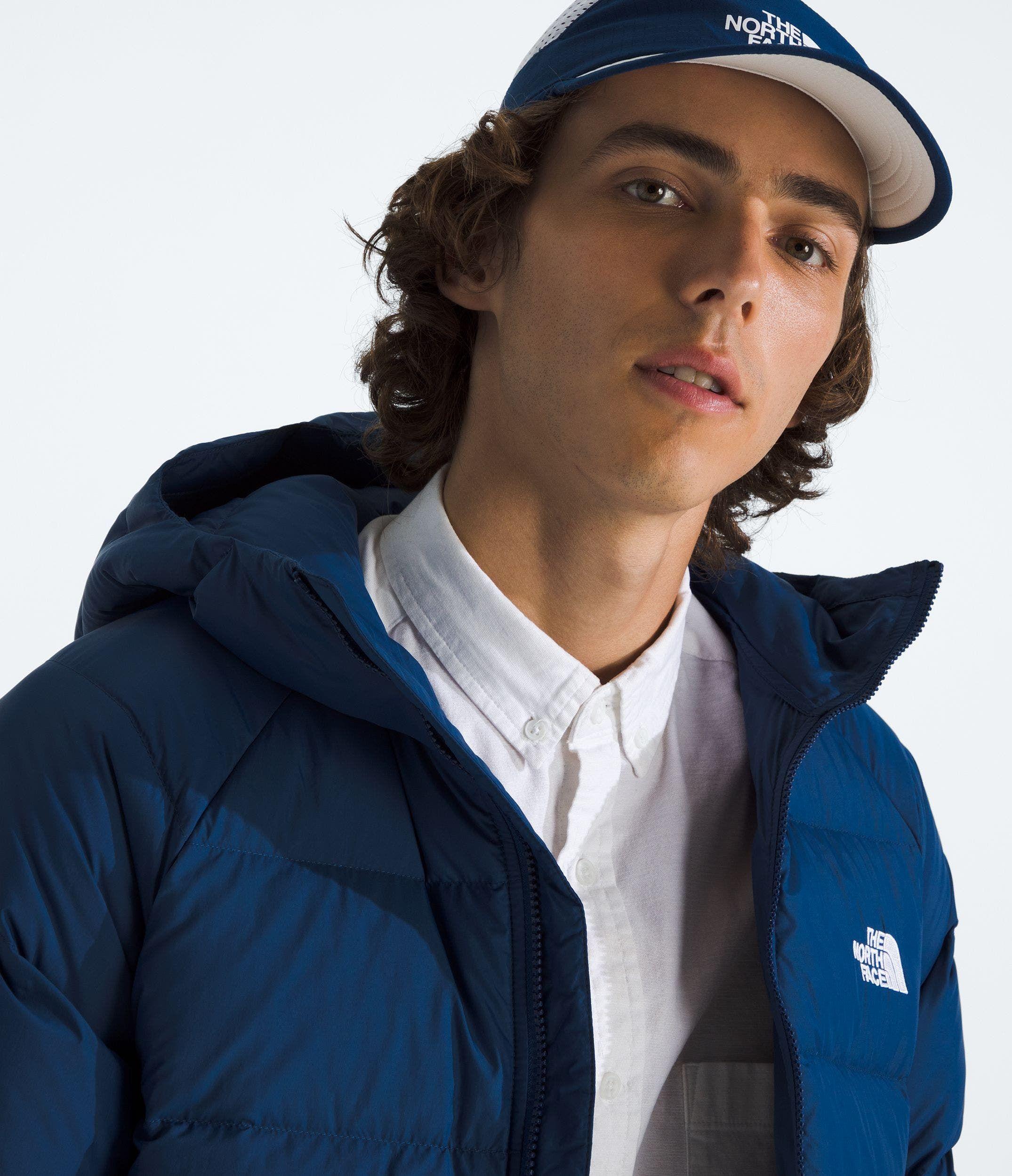 Chaqueta TNF Hombre De Pluma Hydrenalite Hoodie Azul-7