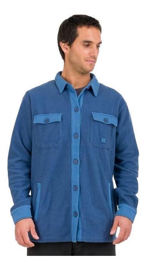 Polerón Kivül Hombre Fluby Reciclado Azul Azul-0