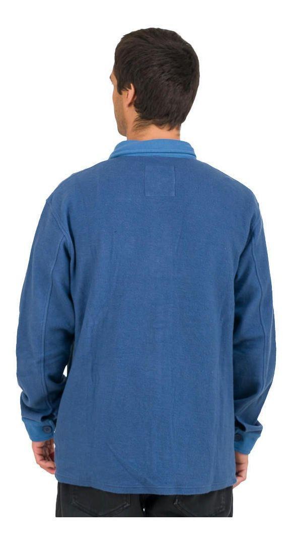 Polerón Kivül Hombre Fluby Reciclado Azul Azul-2