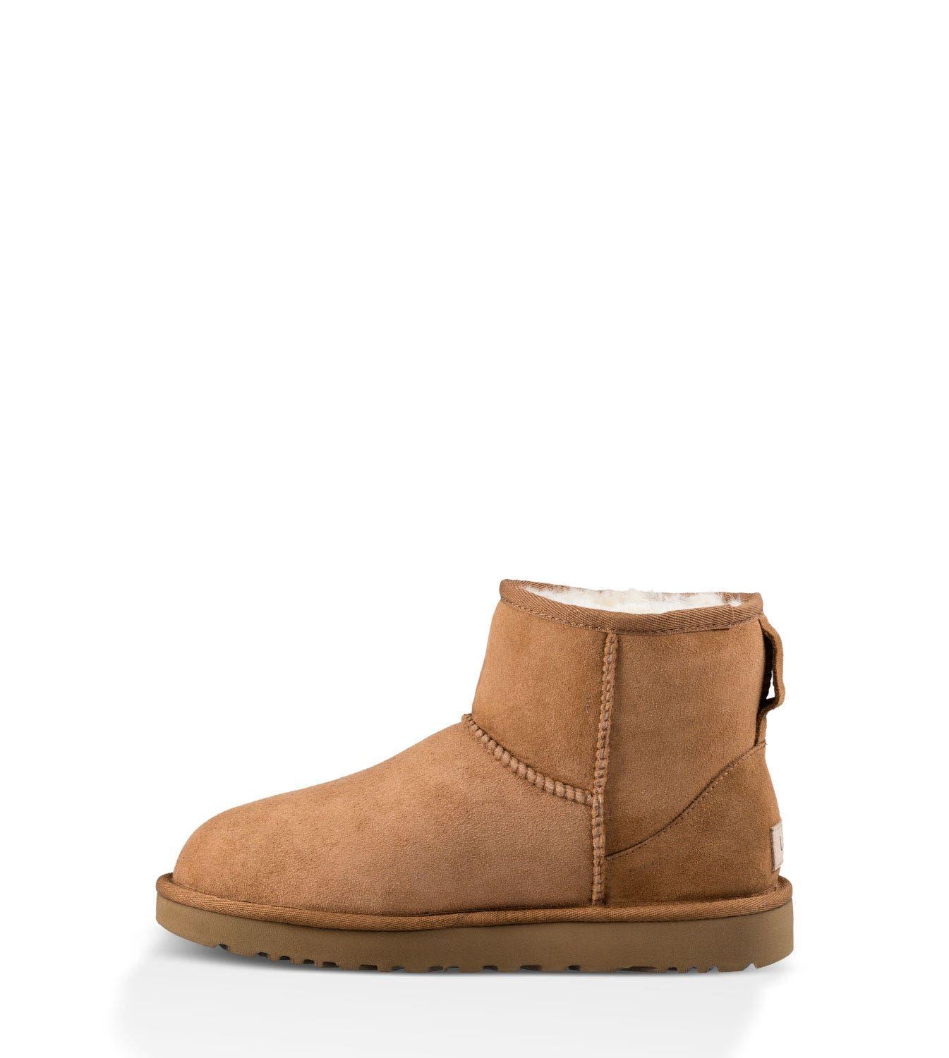 Bota UGG Mujer Classic Mini II UGCHE Café-3