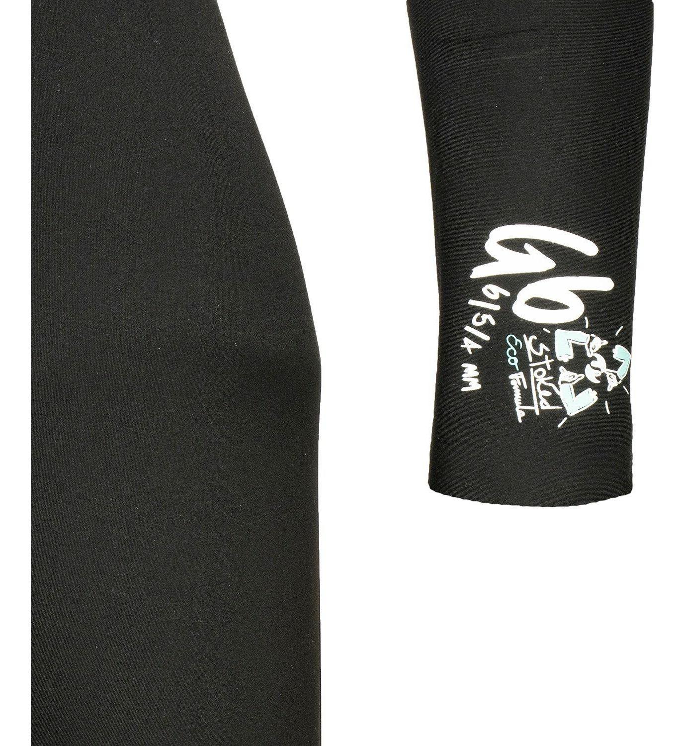 Traje Stoked Hombre De Agua G6 38113 Hooded Negro-4