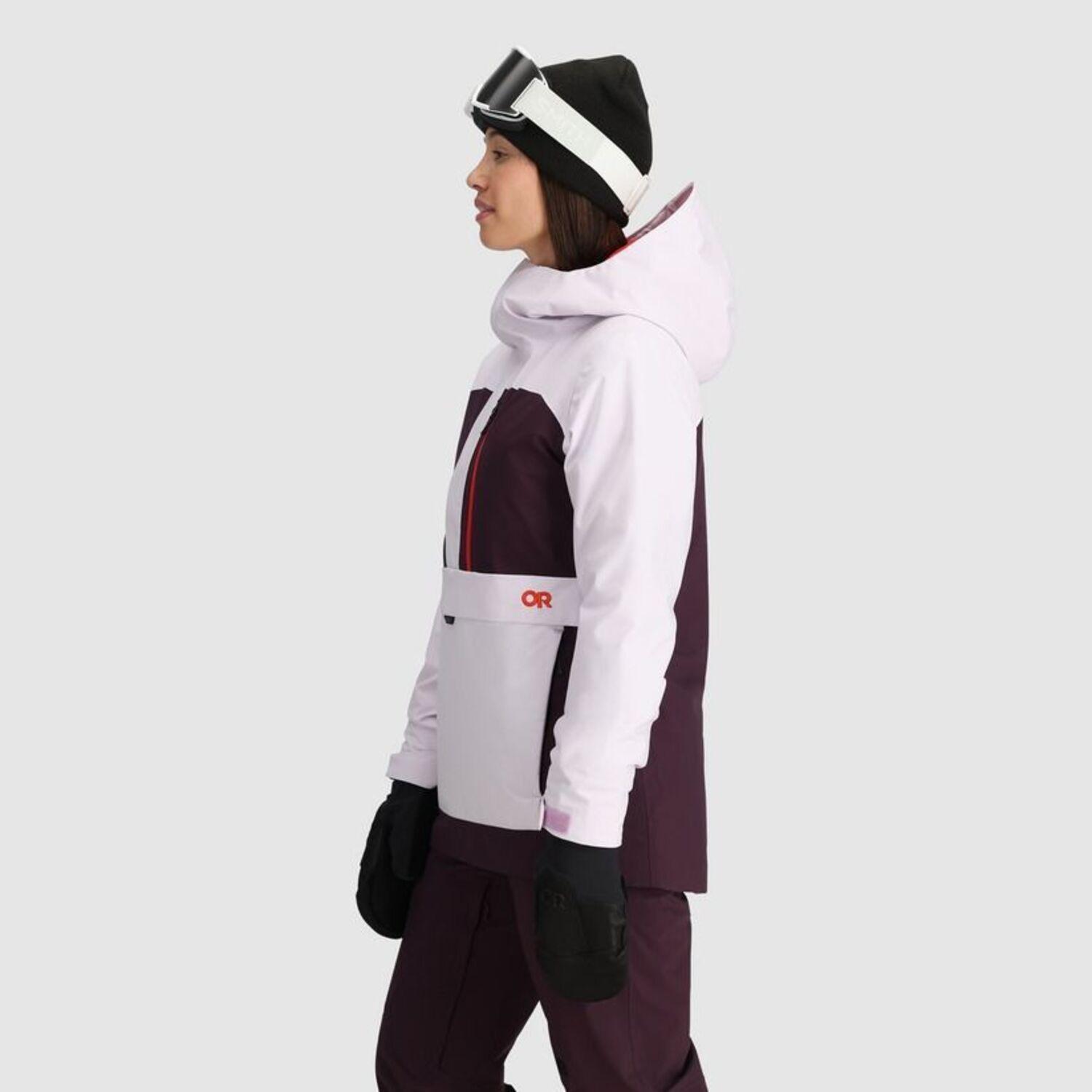 Chaqueta Outdoor Research Mujer Snowcrew Anorak Rosado-2