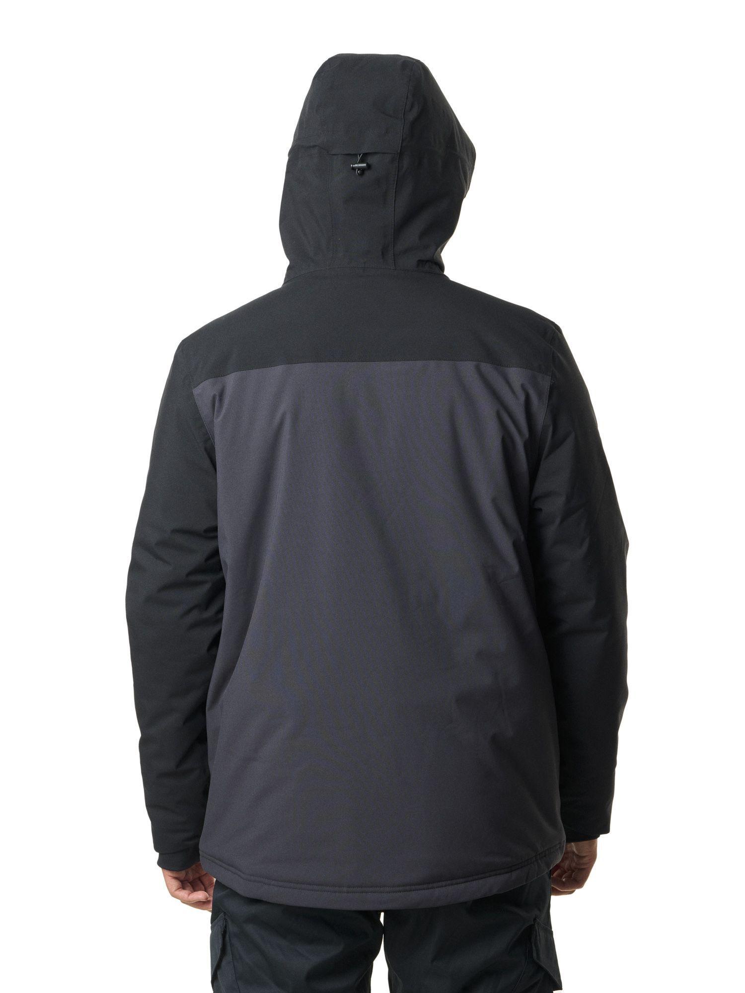Chaqueta Kivul Hombre Koris Nieve Reciclada Negra-3