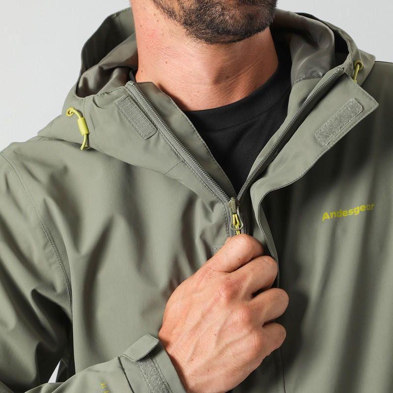 Chaqueta Andesgear Hombre Impermeable Pumalin Verde-2