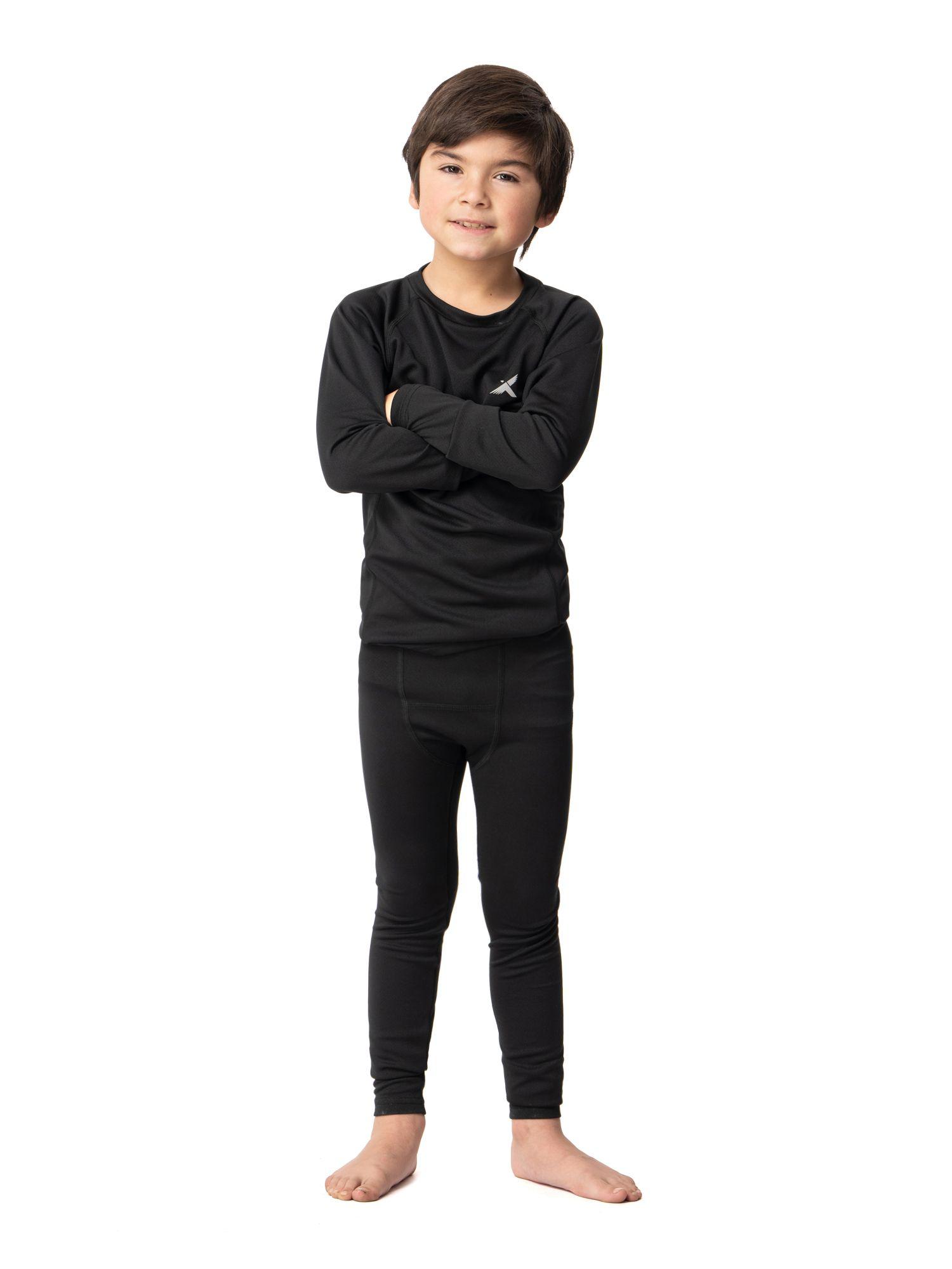 Primera Capa Andesgear Niños Trekking Top Negro-2