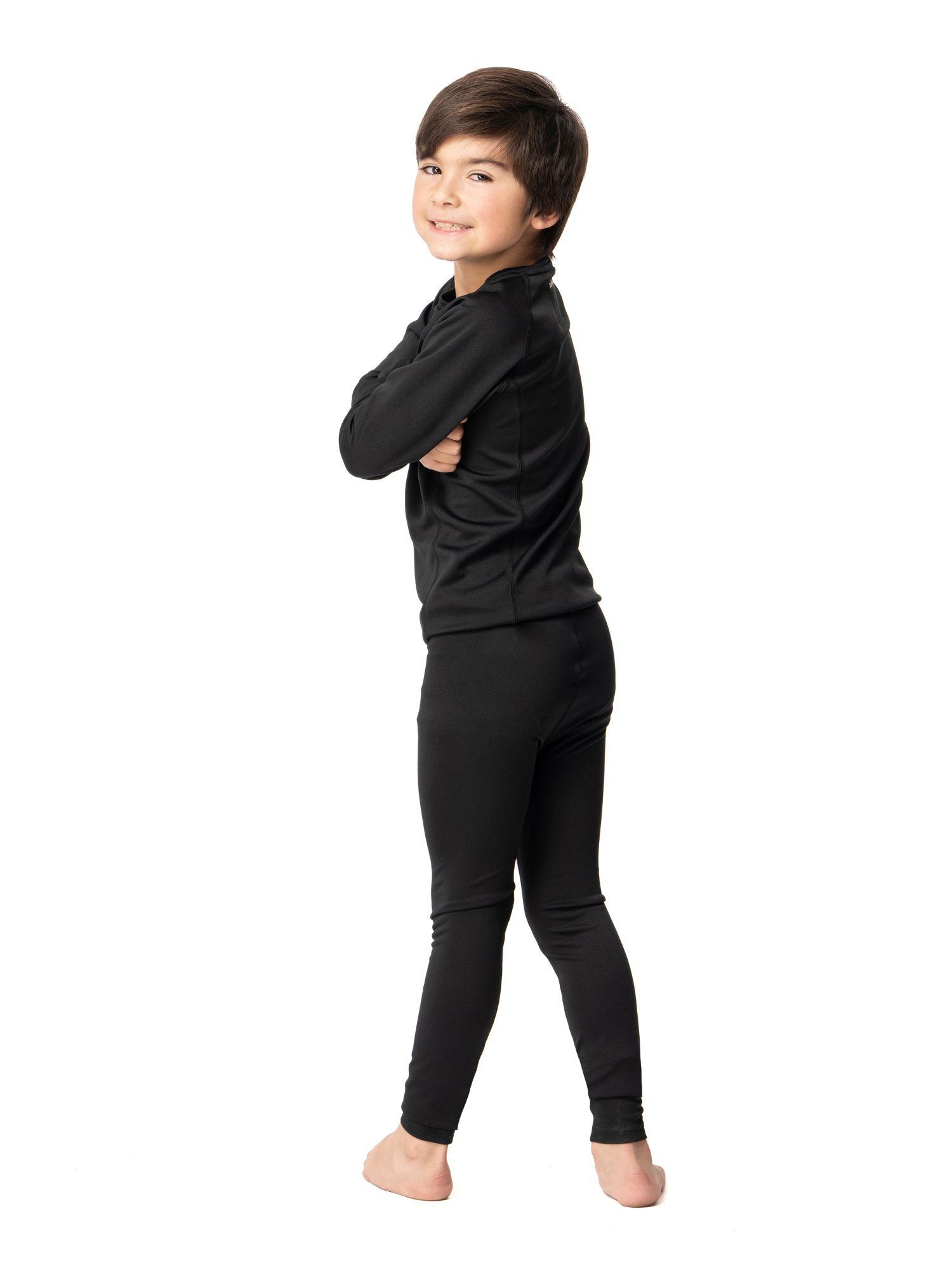 Primera Capa Andesgear Niños Trekking Top Negro-3