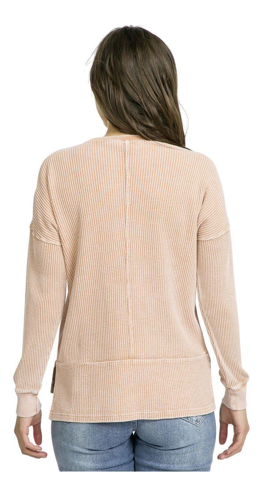 Polerón Kivül Mujer Femenino Guara Lavado Rosa Rosado-2