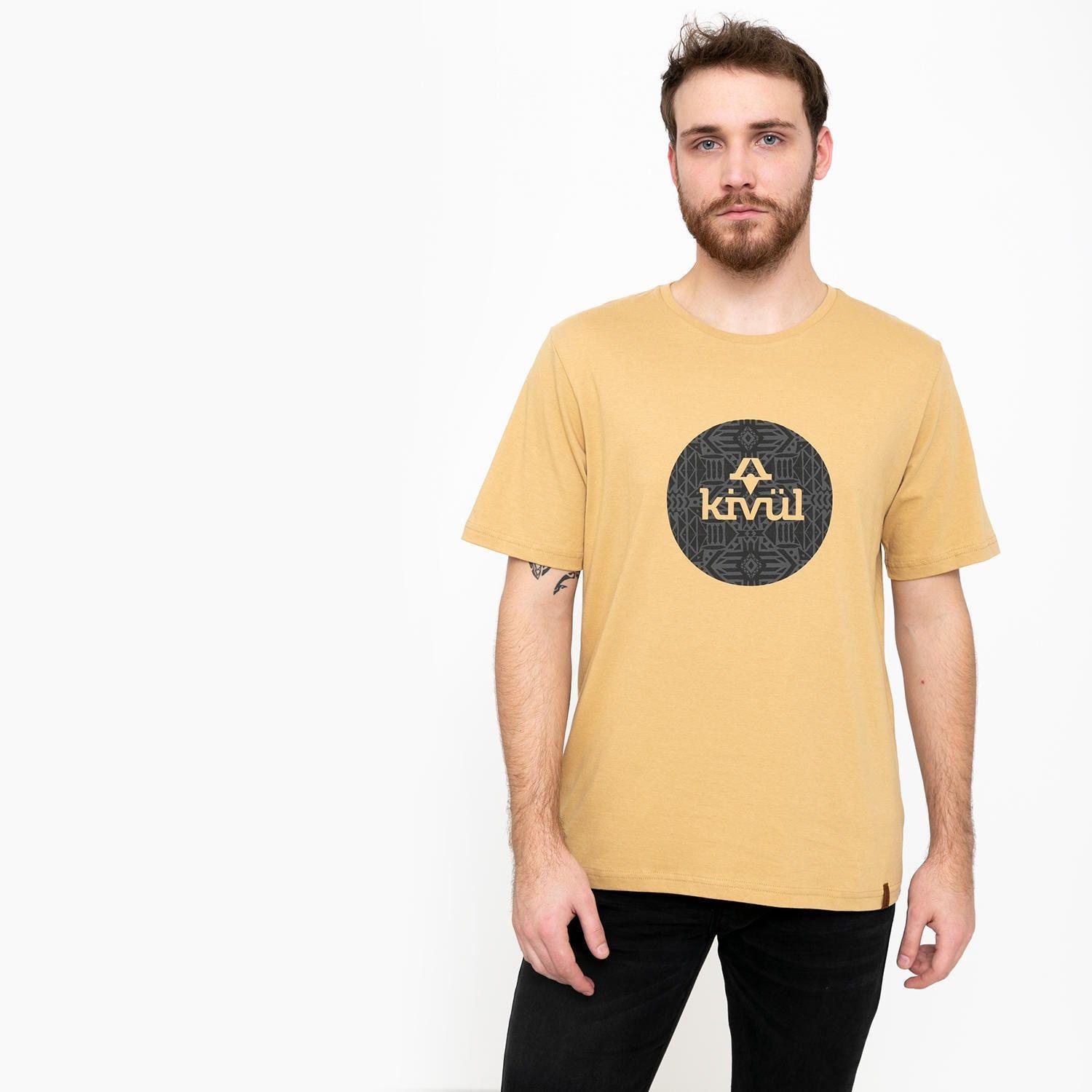 Polera Kivül Hombre Mark Logo Amarillo-0