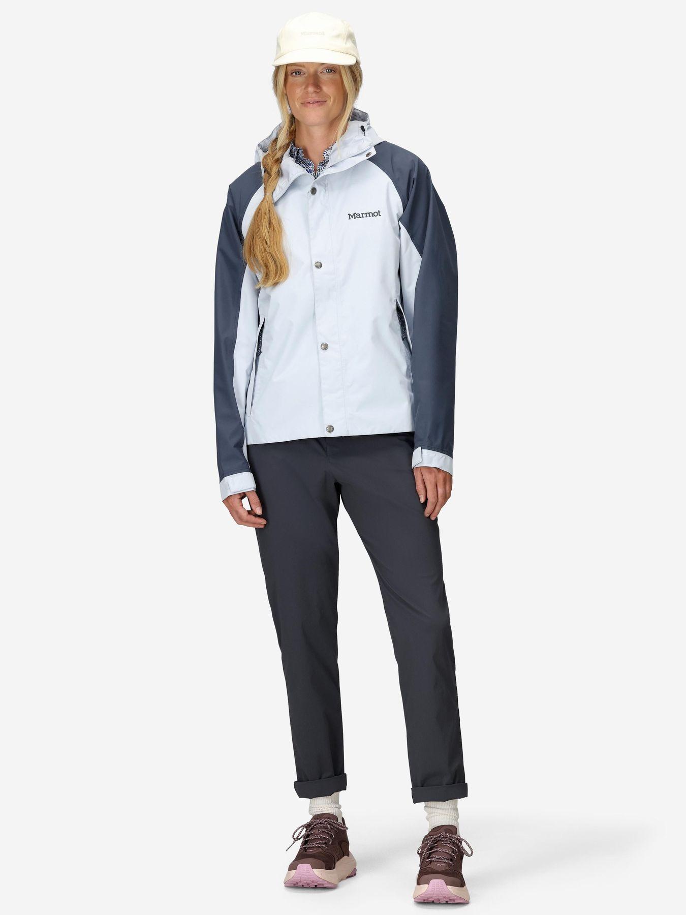 Chaqueta Marmot Mujer Cascade Celeste-2