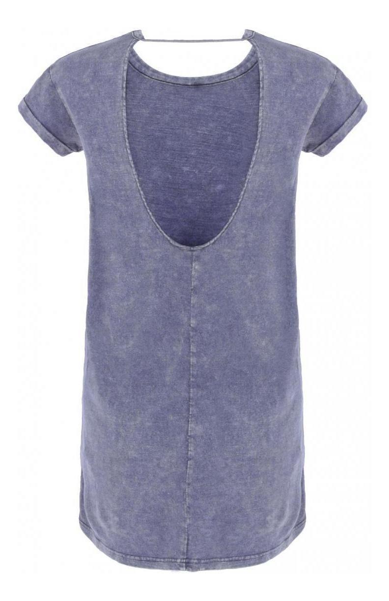 Vestido Kivül Mujer Gergo Azul Azul-2