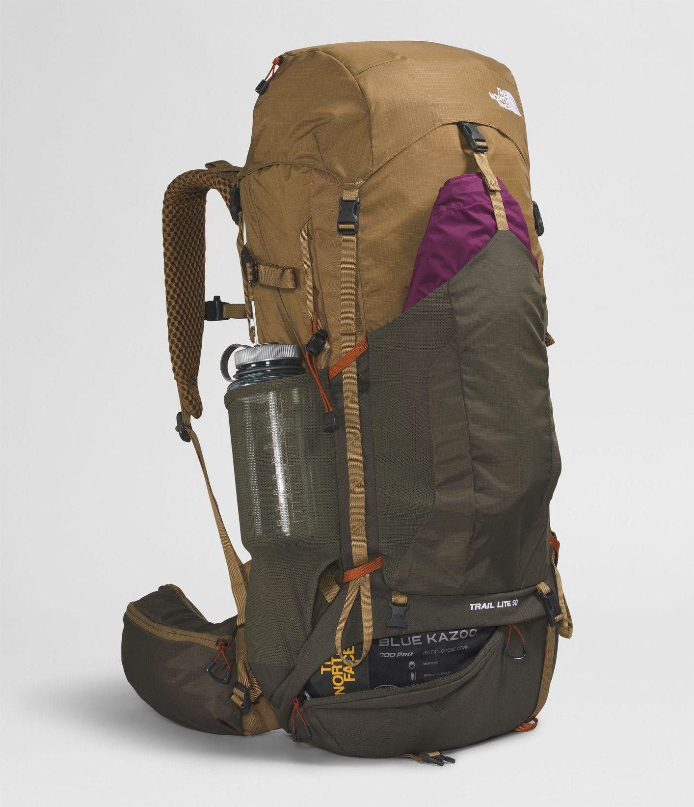 Mochila The North Face Unisex Trekking Trail Lite 50L Café-2