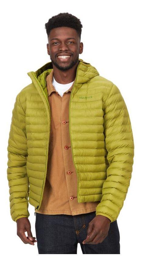 Chaqueta Marmot Hombre Insulada Echo Featherless Hoody Verde-0