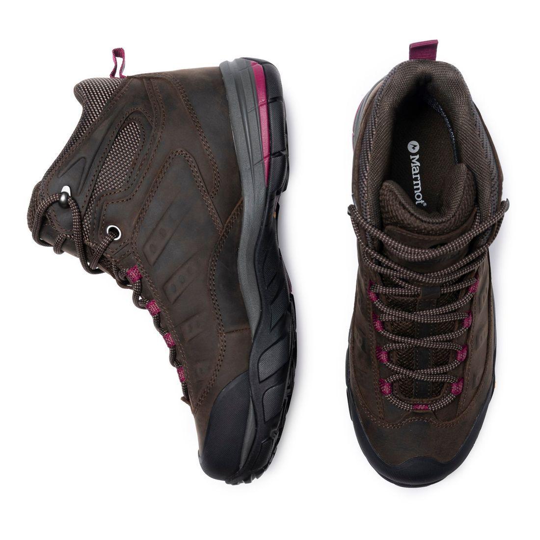 Zapato Marmot Mujer Westpeak Mid Café-3