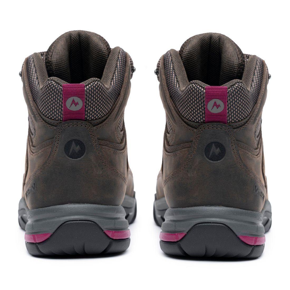 Zapato Marmot Mujer Westpeak Mid Café-5