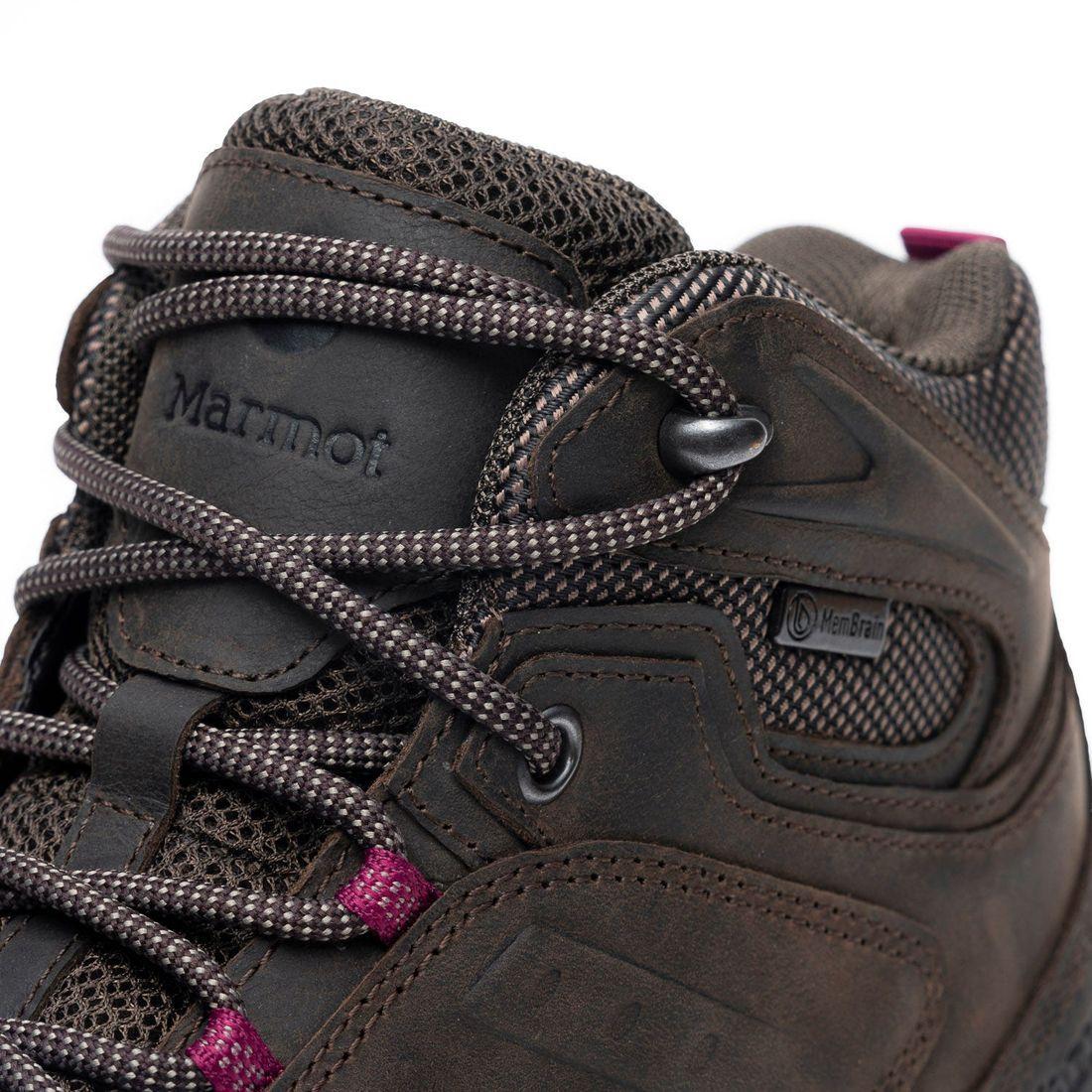 Zapato Marmot Mujer Westpeak Mid Café-4